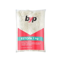 Estopa Blanca marca Byp EST01 1 kg