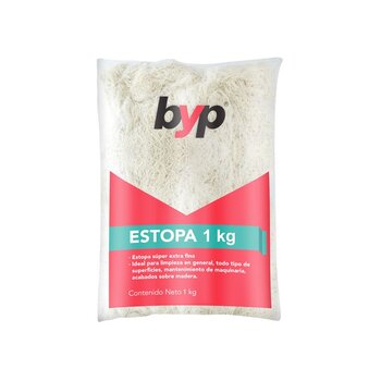 Estopa Blanca marca Byp EST01 1 kg