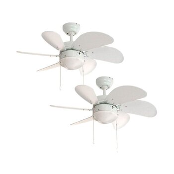 Paquete Ventilador Veker Blanco