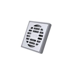 Resumidero Cuadrado Cromo Cuerpo Rejilla Abs Coflex