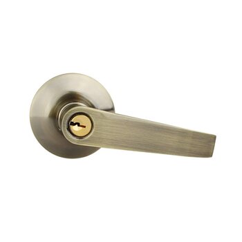 Cerradura Recámara Phillips Tampico Latón Antiguo