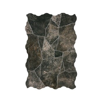 Piso Menhir Daltile 34 x 50 cm Negro