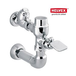 Fluxómetro Taza Flux Pedal Expuesto Spud 38 mm 3.5 l Descarga