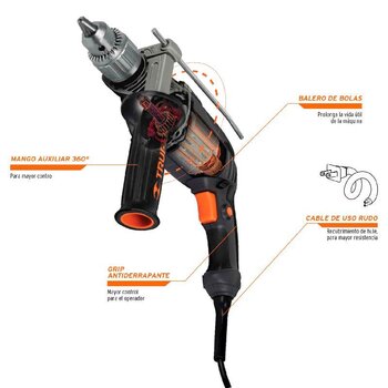 Taladro Industrial Truper ½ pulg 650 W