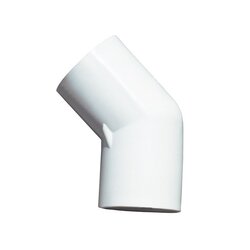 Codo PVC Hidráulico Cedula 40 45 x 32 mm