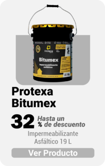 Impermeabilizante Asfáltico Protexa Bitumex 19 Lt