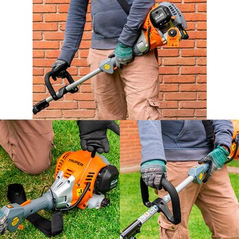 Desbrozadora 17 pulg Mango Tipo D Truper