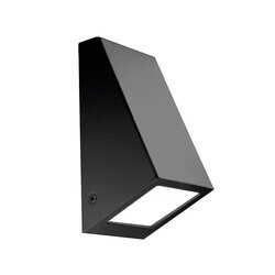 Luminario Led sobreponer muro ext. negro Karen Estevez