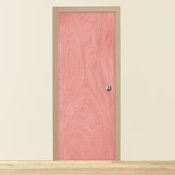 Paquete Puerta Tambor 75 x 213 cm HDF-Okume