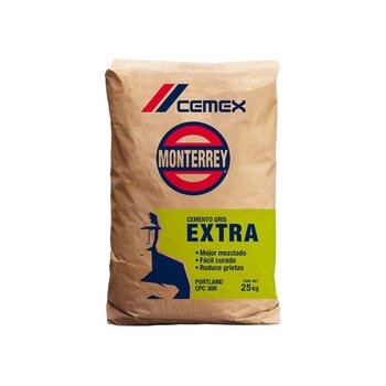 Cemento Cemex Gris Extra 25 kg