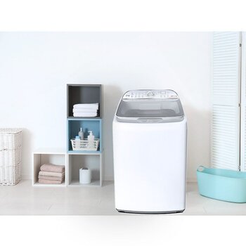 Lavadora Automática Digital Tina Acero Inoxidable 17 Kg