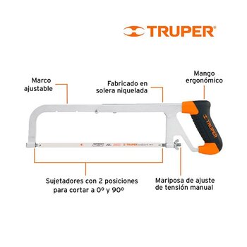 Arco Profesional Truper Solera 12 pulg APT-12