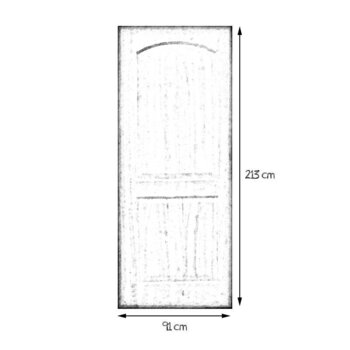 Puerta de Caoba Padova Gumont .91 x 2.13 mts​