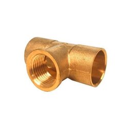 Tee CobreRosca Interior Centro 13 mm ½