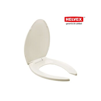 Asiento Sanitario Alargado Helvex Marfil AT-1-M