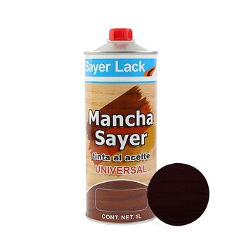 Tinta al Aceite Mancha Sayer Chocolate 1 Lt
