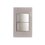Placa 2 Apagadores Sencillos marca Lucek modelo BP02MP