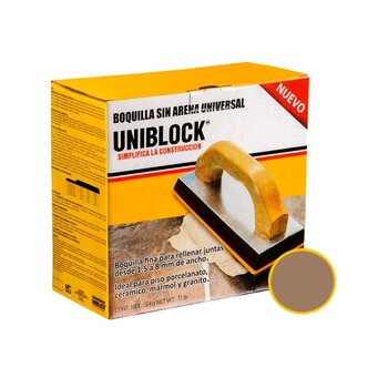 Boquilla sin Arena Uniblock 5 kg adobe
