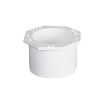 Reducción PVC Bushing Hidráulico Cedula 40 38 x 25 mm 1½ x 25