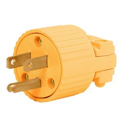 Clavija Plástica 2 P + T